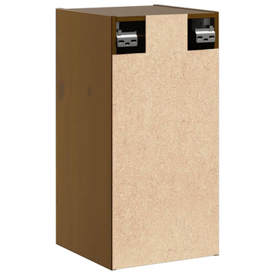 Wall Cabinets 2 pcs Honey Brown 30x30x60 cm Solid Wood Pine Payday Deals
