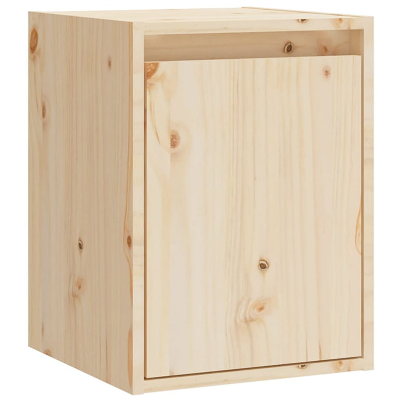 Wall Cabinets 2pcs 30x30x40 cm Solid Wood Pine Payday Deals