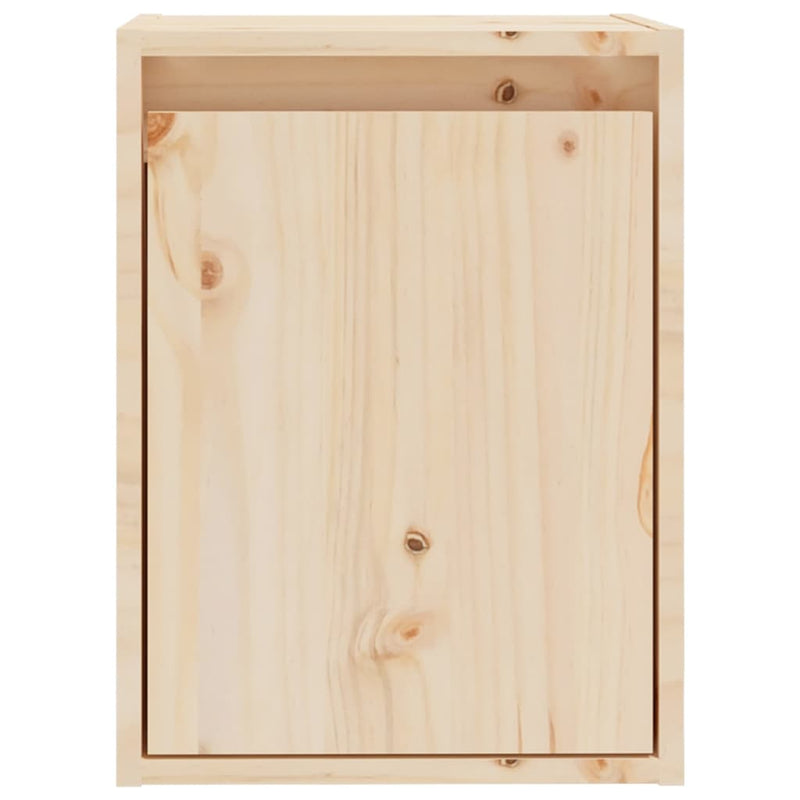 Wall Cabinets 2pcs 30x30x40 cm Solid Wood Pine Payday Deals