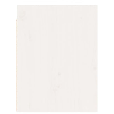 Wall Cabinets 2pcs White 30x30x40 cm Solid Wood Pine Payday Deals