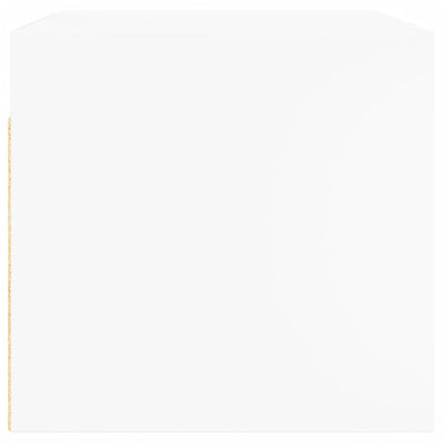 Wall Cabinets with Glass Doors 2 pcs White 68.5x37x35 cm Payday Deals