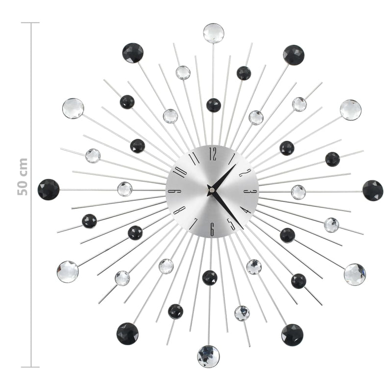 Wall Clock with Quartz Movement Modern Design 50 cm Payday Deals