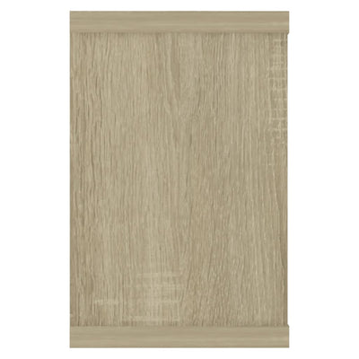 Wall Cube Shelves 4 pcs Sonoma Oak 60x15x23 cm Engineered Wood Payday Deals