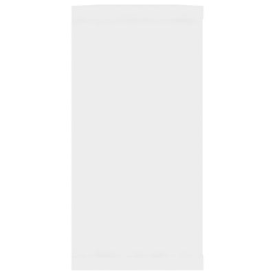 Wall Cube Shelves 4 pcs White 100x15x30 cm Engineered Wood Payday Deals