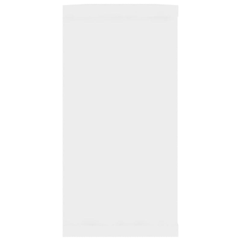 Wall Cube Shelves 4 pcs White 100x15x30 cm Engineered Wood Payday Deals