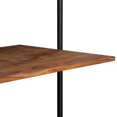 Wall Desk 90x40x170 cm Solid Acacia Wood Payday Deals