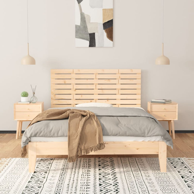 Wall Headboard 156 cm Solid Wood Pine Payday Deals