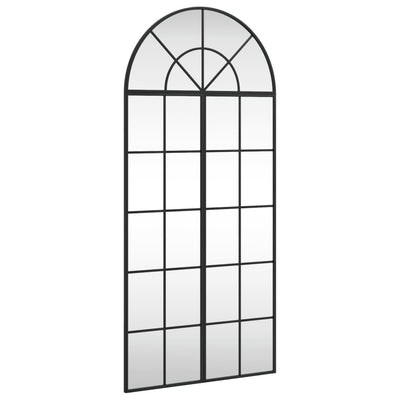 Wall Mirror Black 60x130 cm Arch Iron Payday Deals