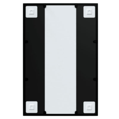 Wall Mirror Black 60x40 cm Metal Payday Deals