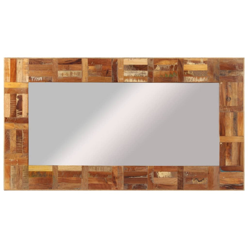 Wall Mirror Solid Wood Reclaimed 60x110 cm Payday Deals