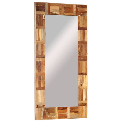 Wall Mirror Solid Wood Reclaimed 60x110 cm Payday Deals