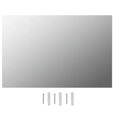 Wall Mirrors 2 pcs 60x40 cm Rectangular Glass Payday Deals