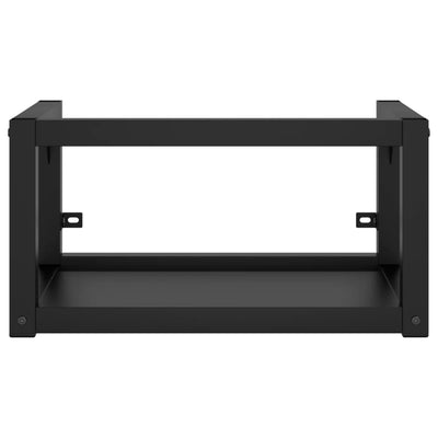 Wall-mounted Bathroom Washbasin Frame Black 40x38x31 cm Iron Payday Deals