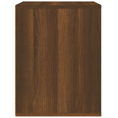 Wall-mounted Bedside Cabinet Brown Oak 50x36x47 cm Payday Deals