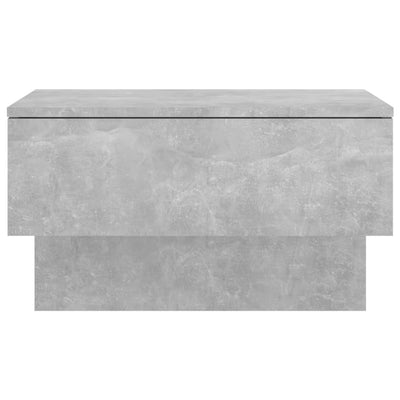 Wall-mounted Bedside Cabinet Concrete Grey Payday Deals