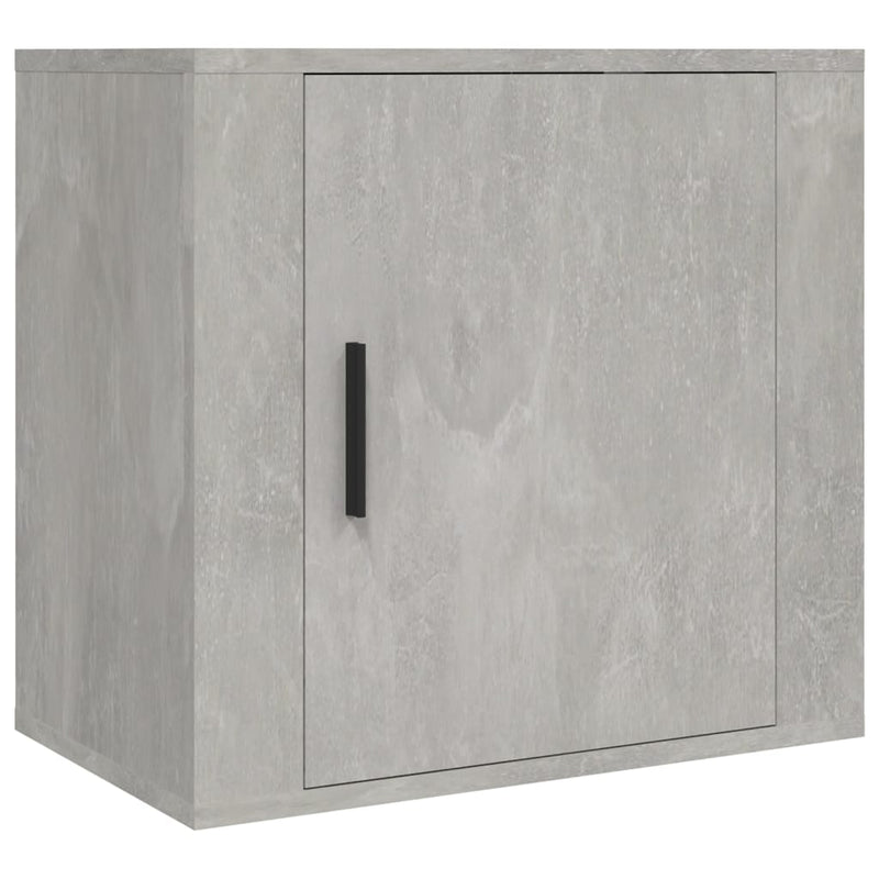 Wall-mounted Bedside Cabinet Concrete Grey 50x30x47 cm Payday Deals