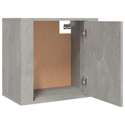 Wall-mounted Bedside Cabinet Concrete Grey 50x30x47 cm Payday Deals
