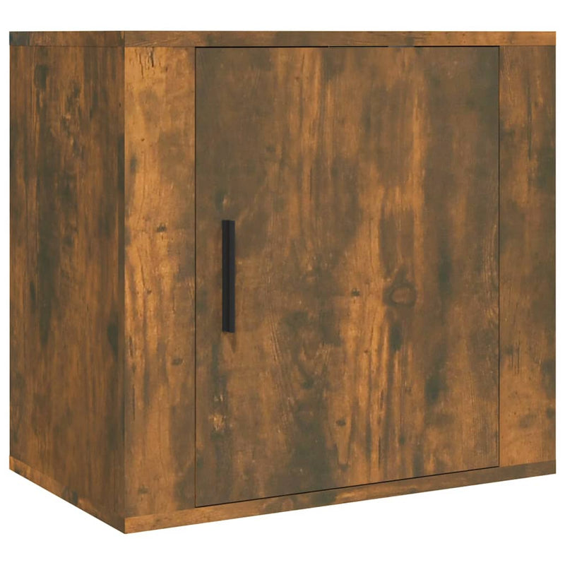 Wall-mounted Bedside Cabinet Smoked Oak 50x30x47 cm Payday Deals