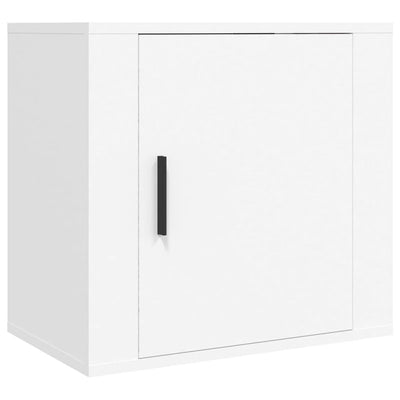 Wall-mounted Bedside Cabinet White 50x30x47 cm Payday Deals