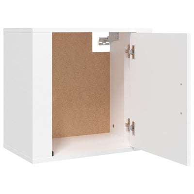 Wall-mounted Bedside Cabinet White 50x30x47 cm Payday Deals