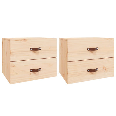 Wall-mounted Bedside Cabinets 2 pcs 50x36x40 cm Payday Deals