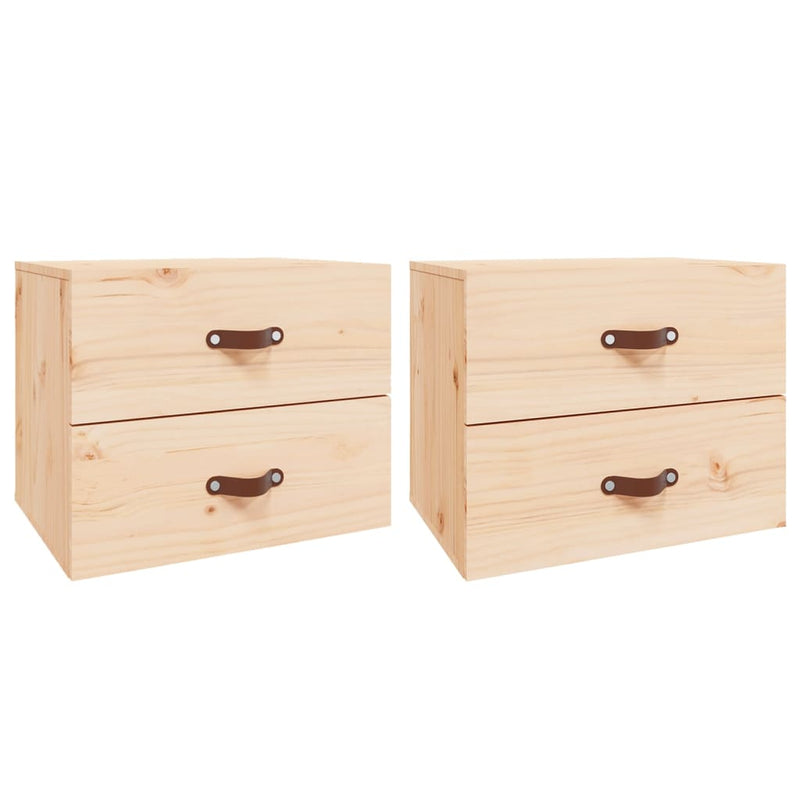 Wall-mounted Bedside Cabinets 2 pcs 50x36x40 cm Payday Deals