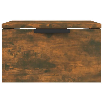 Wall-mounted Bedside Cabinets 2 pcs Smoked Oak 34x30x20 cm Payday Deals