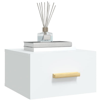 Wall-mounted Bedside Cabinets 2 pcs White 35x35x20 cm Payday Deals