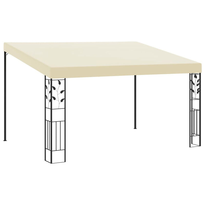 Wall-mounted Gazebo 4x3x2.5 m Cream Payday Deals