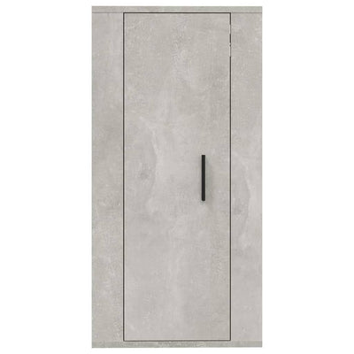 Wall Mounted TV Cabinet Concrete Grey 40x34.5x80 cm Payday Deals