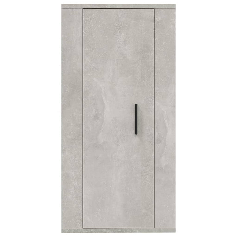 Wall Mounted TV Cabinet Concrete Grey 40x34.5x80 cm Payday Deals