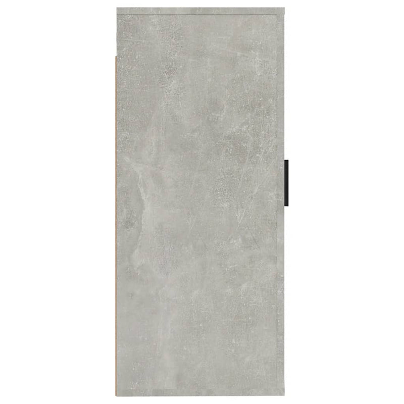 Wall Mounted TV Cabinet Concrete Grey 40x34.5x80 cm Payday Deals