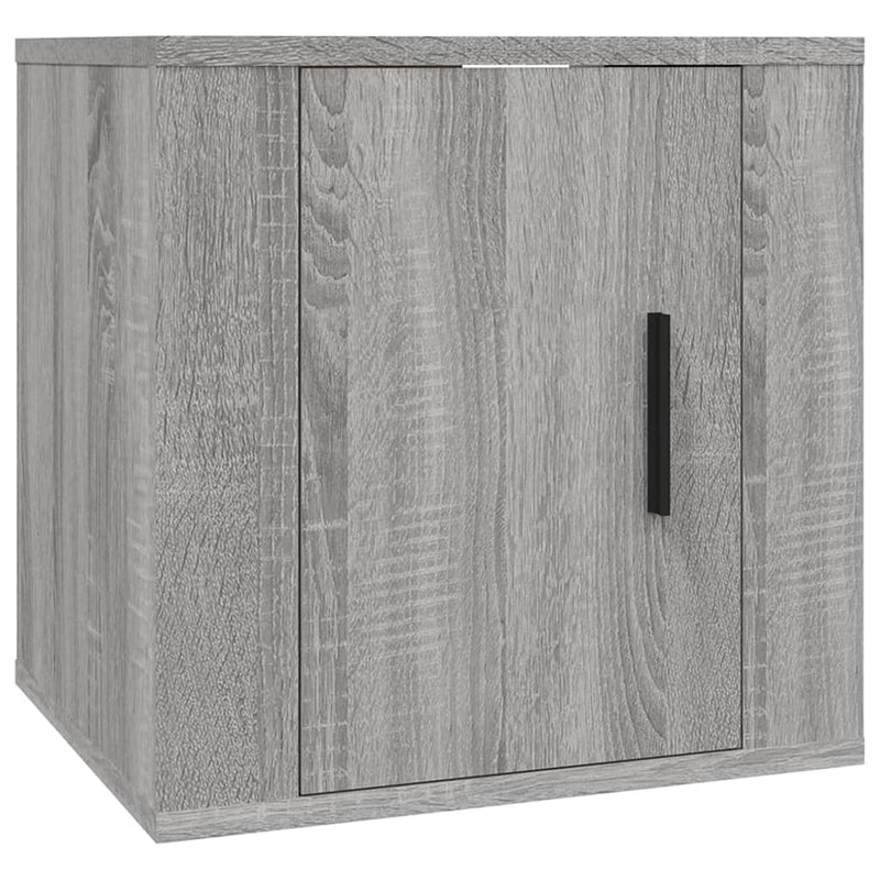 Wall Mounted TV Cabinet Grey Sonoma 40x34.5x40 cm Payday Deals
