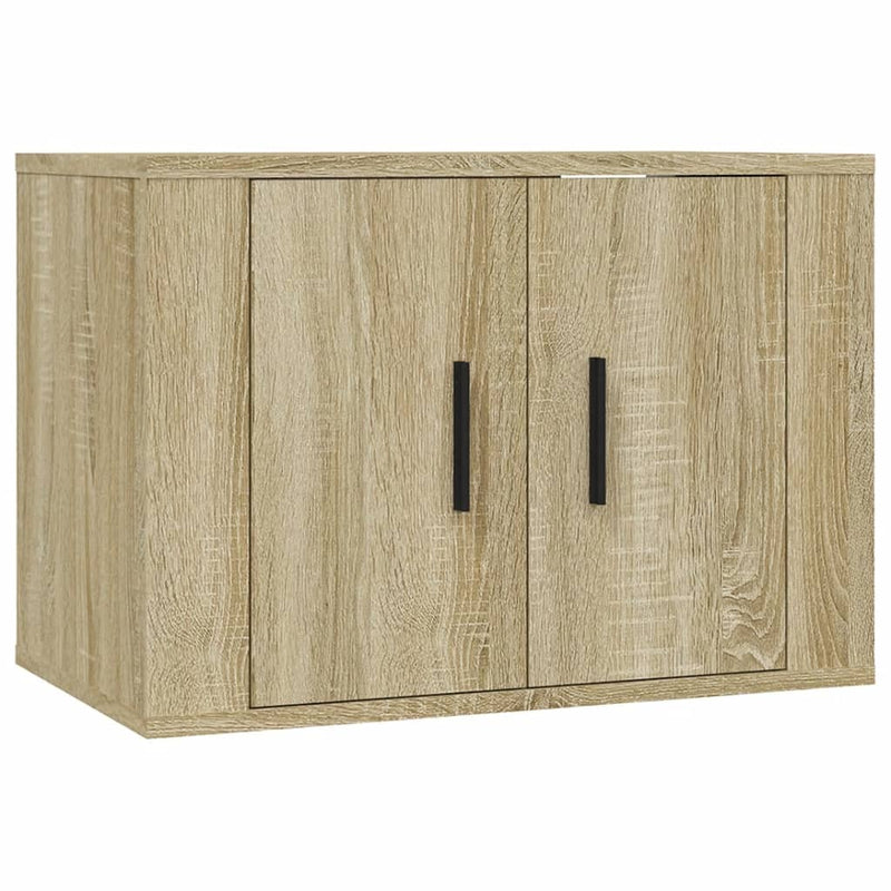 Wall Mounted TV Cabinet Sonoma Oak 57x34.5x40 cm Payday Deals