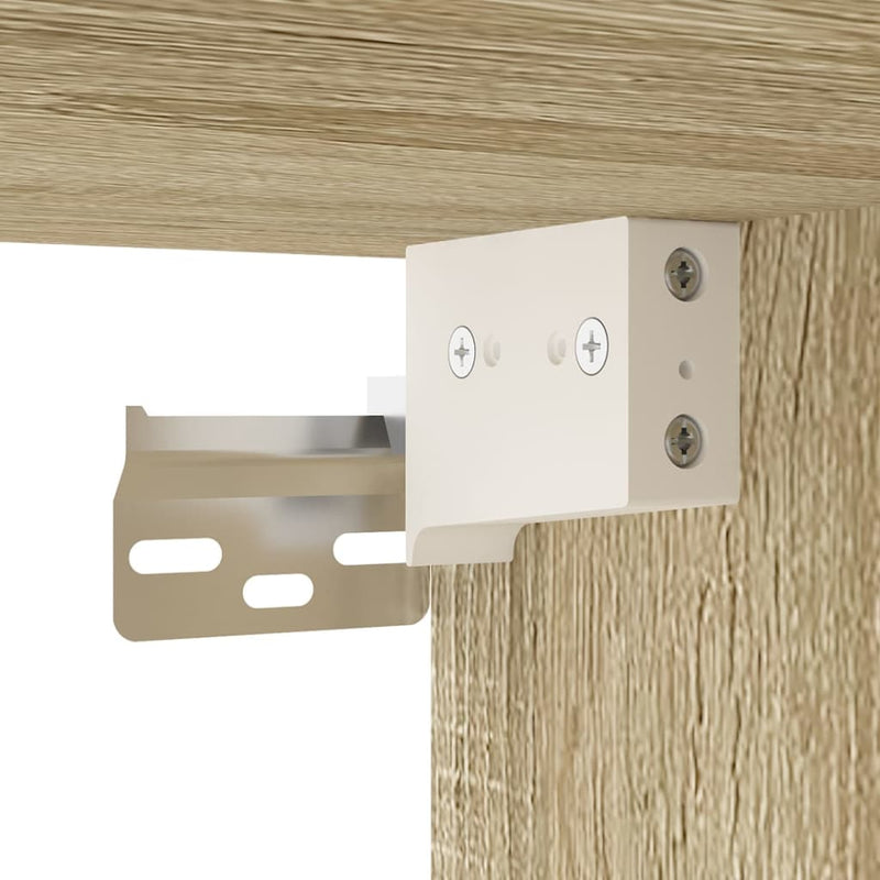 Wall Mounted TV Cabinet Sonoma Oak 57x34.5x40 cm Payday Deals