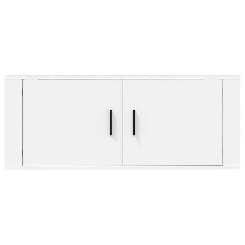 Wall Mounted TV Cabinet White 100x34.5x40 cm Payday Deals