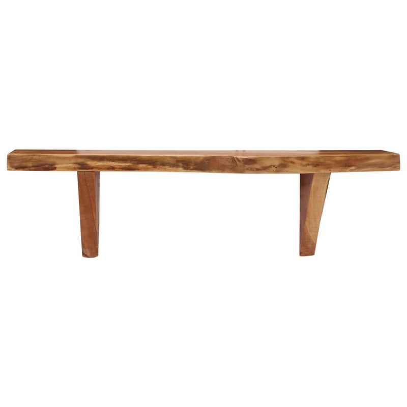 Wall Shelves 2 pcs 60x20x18 cm Solid Acacia Wood Payday Deals