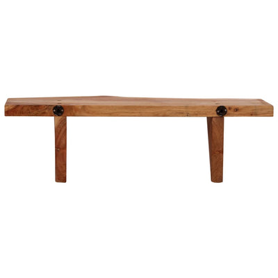 Wall Shelves 2 pcs 60x20x18 cm Solid Acacia Wood Payday Deals