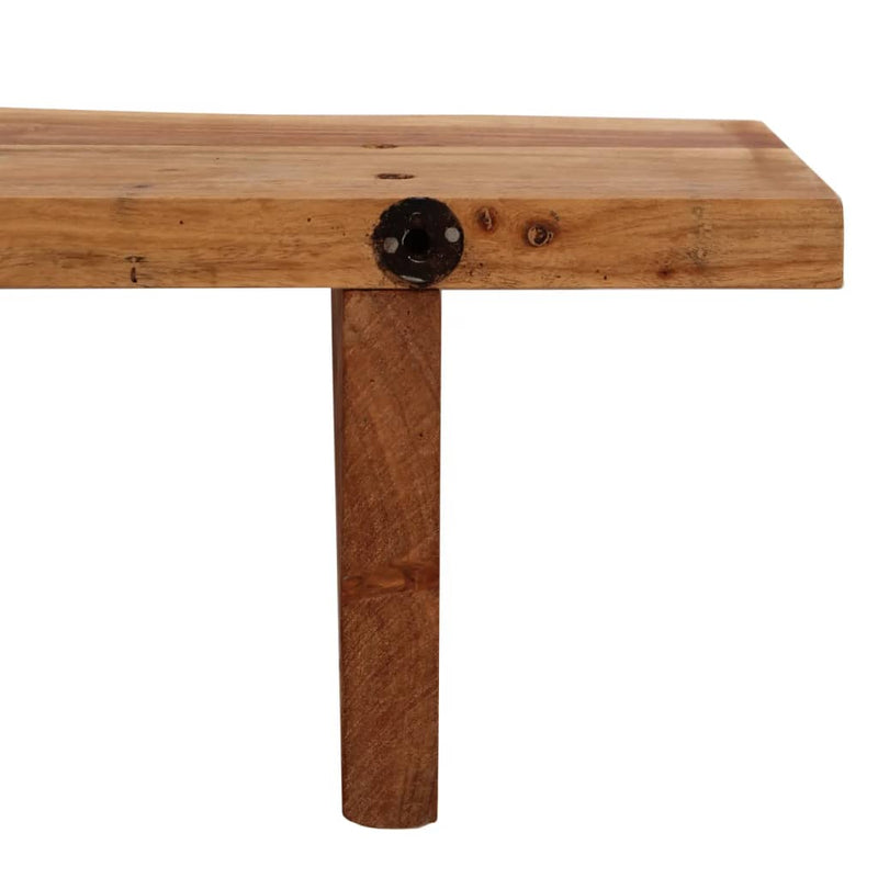 Wall Shelves 2 pcs 60x20x18 cm Solid Acacia Wood Payday Deals