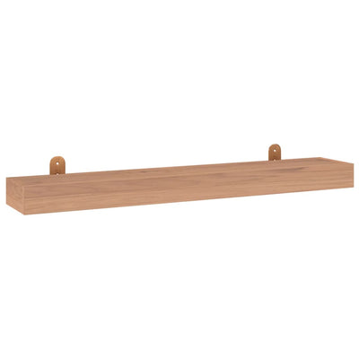 Wall Shelves 2 pcs 90x15x6 cm Solid Wood Teak Payday Deals