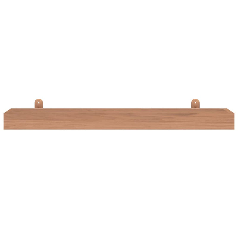 Wall Shelves 2 pcs 90x15x6 cm Solid Wood Teak Payday Deals