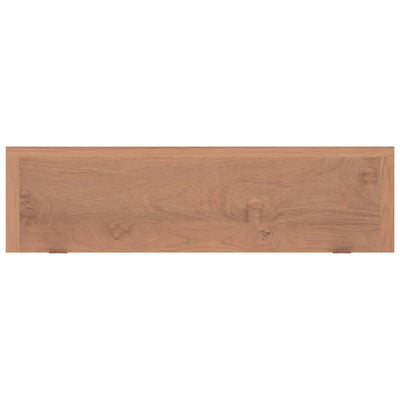 Wall Shelves 2 pcs 90x15x6 cm Solid Wood Teak Payday Deals