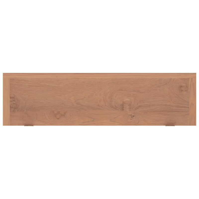 Wall Shelves 2 pcs 90x15x6 cm Solid Wood Teak Payday Deals