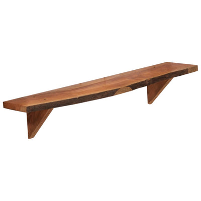 Wall Shelves 2 pcs 90x20x18 cm Solid Acacia Wood Payday Deals