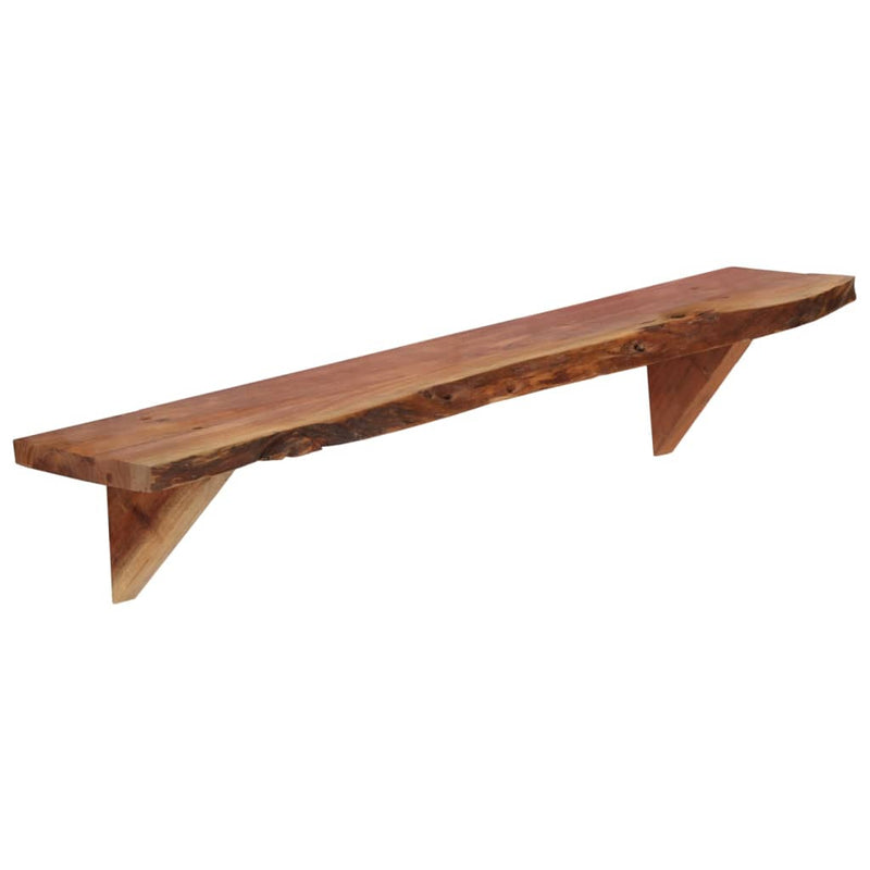 Wall Shelves 2 pcs 90x20x18 cm Solid Acacia Wood Payday Deals