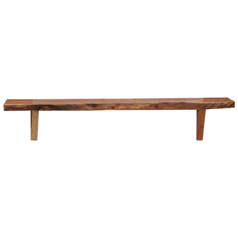 Wall Shelves 2 pcs 90x20x18 cm Solid Acacia Wood Payday Deals