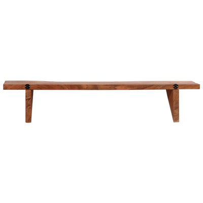 Wall Shelves 2 pcs 90x20x18 cm Solid Acacia Wood Payday Deals
