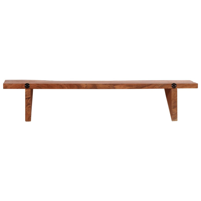 Wall Shelves 2 pcs 90x20x18 cm Solid Acacia Wood Payday Deals