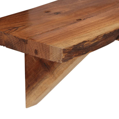 Wall Shelves 2 pcs 90x20x18 cm Solid Acacia Wood Payday Deals