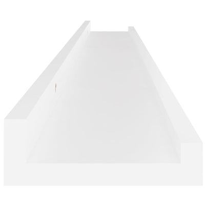 Wall Shelves 2 pcs White 100x9x3 cm Payday Deals